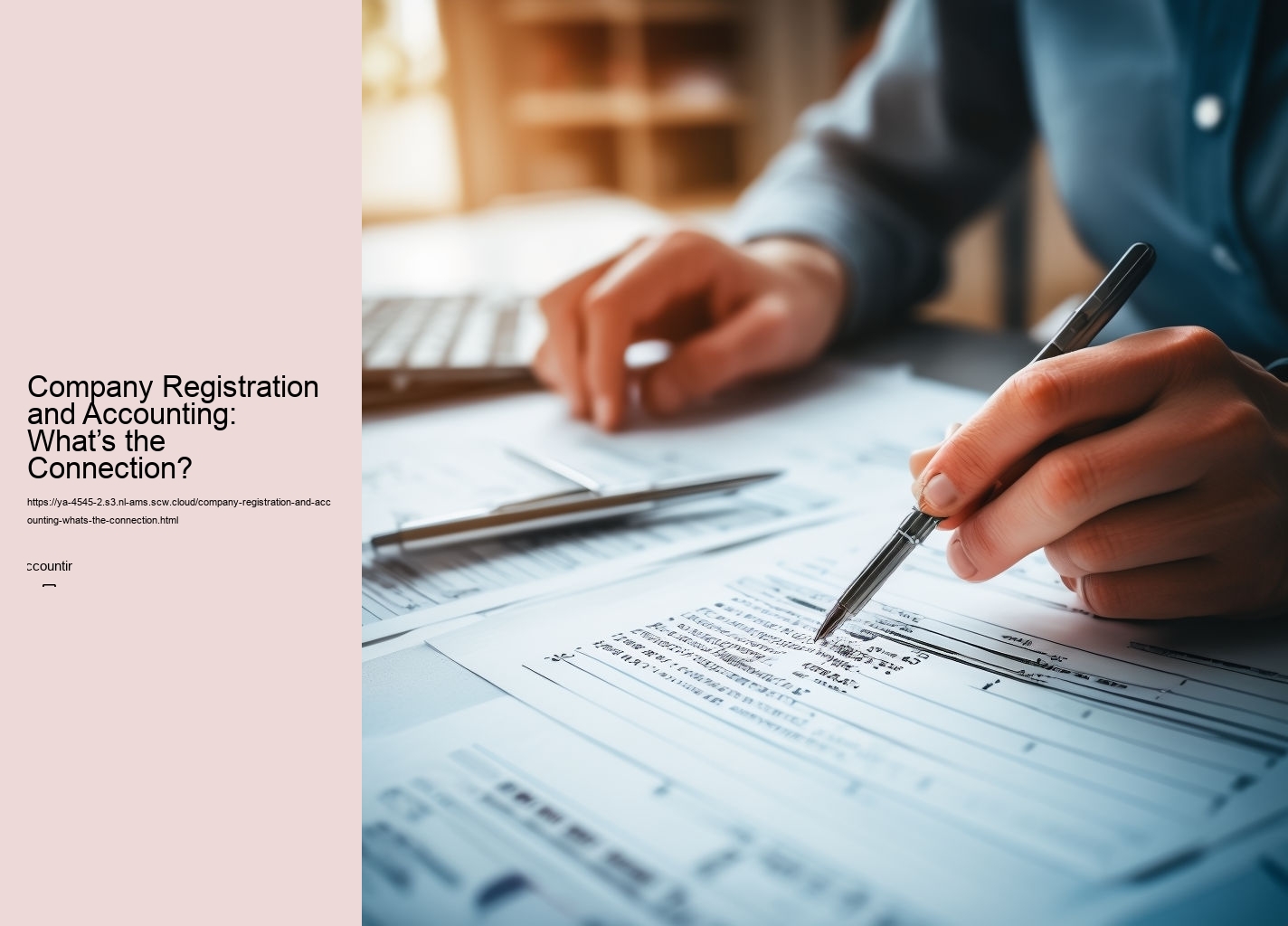 Company Registration and Accounting: What’s the Connection?